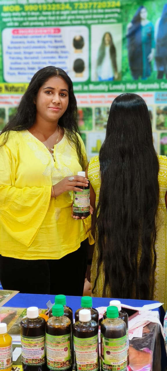 KARNATAKA HAKKI PIKKI NEELAMBARI HERBAL HAIR OIL