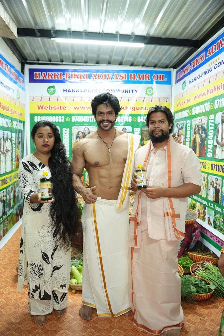 KARNATAKA HAKKI PIKKI NEELAMBARI HERBAL HAIR OIL